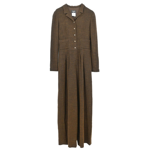 Chanel 1997 Jumpsuit Brown #40
