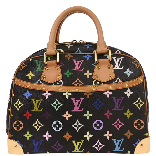 Louis Vuitton 2005 Black Monogram Multicolor Trouville M92662