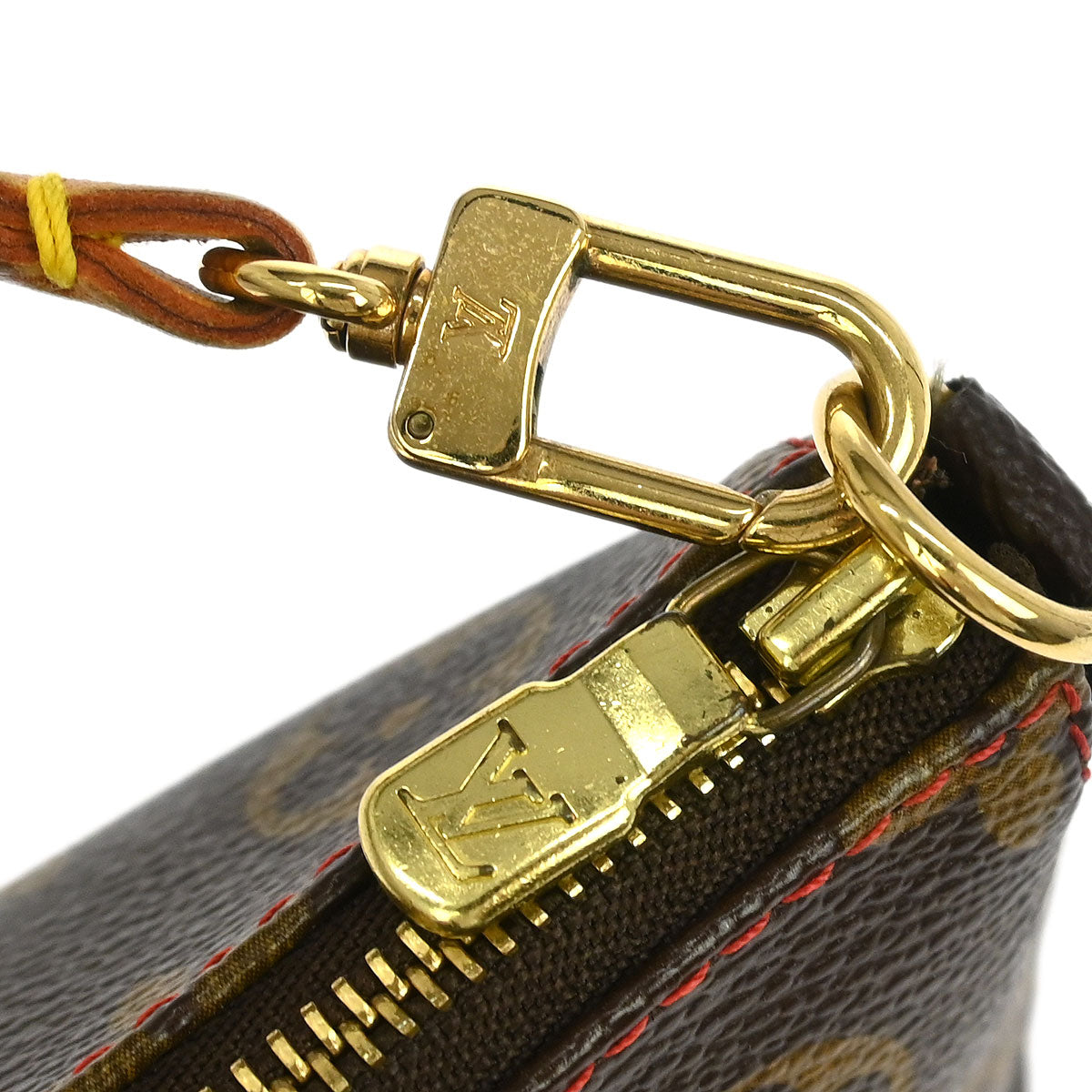 Louis Vuitton 2005 Monogram Cherry Pochette Accessoires Handbag M95008