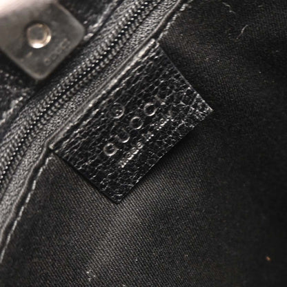 Gucci Black GG Canvas Handbag