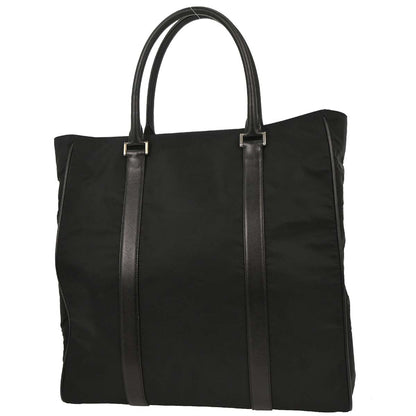 Prada Black Nylon Tote Handbag
