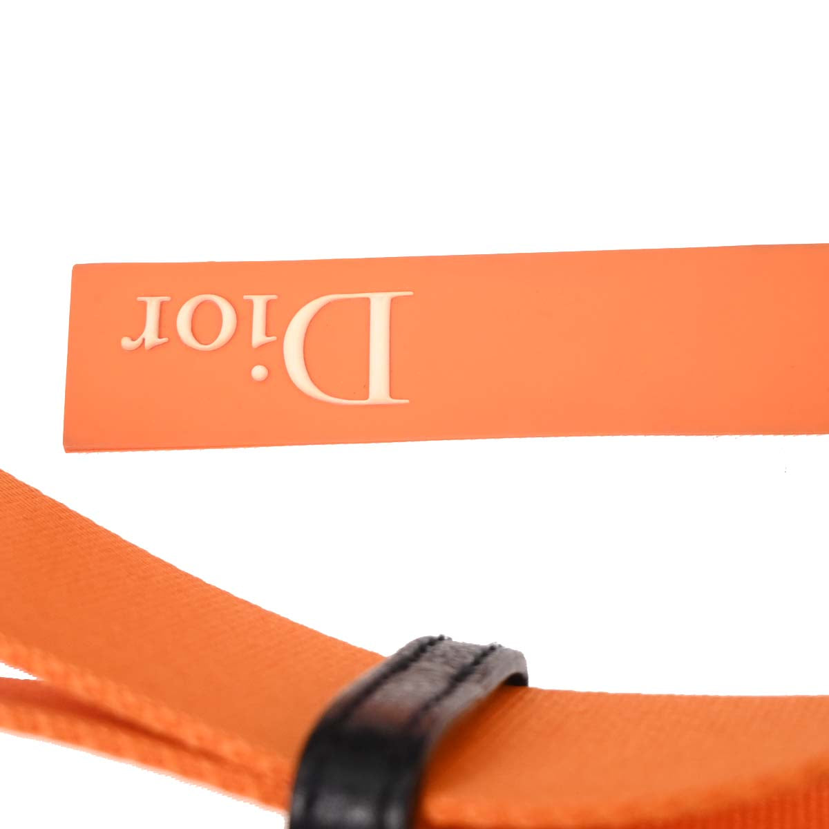 Christian Dior Navy Orange Flight Shoulder Bag