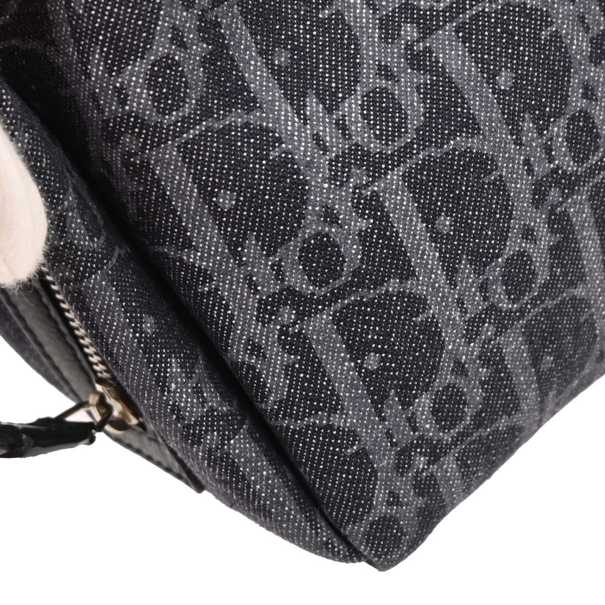 Christian Dior Navy Orange Flight Shoulder Bag