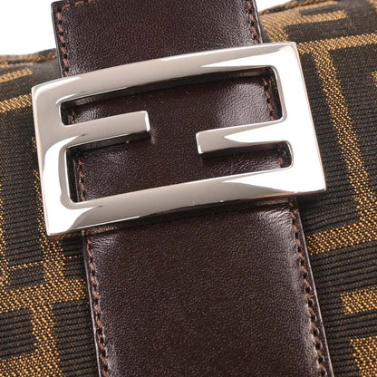 Fendi Brown Zucca Baguette Handbag