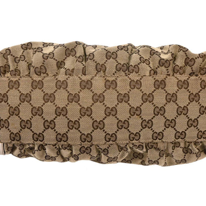 Gucci Beige GG Canvas Abbey D Ring Handbag