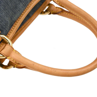 Louis Vuitton 2007 Monogram Denim Neo Cabby GM 2way Shoulder Tote Bag M95350