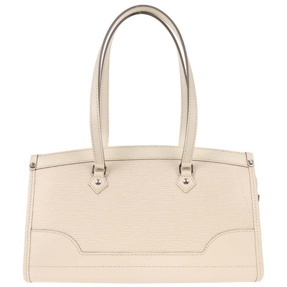 Louis Vuitton 2008 White Epi Madeleine PM Shoulder Bag M5933J