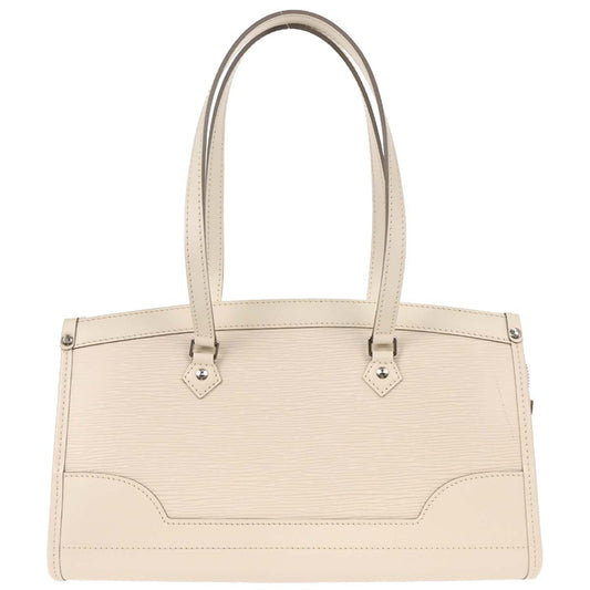 Louis Vuitton 2008 White Epi Madeleine PM Shoulder Bag M5933J