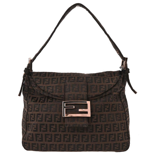 Fendi Brown Zucchino Handbag