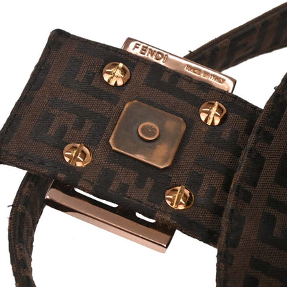 Fendi Brown Zucchino Handbag
