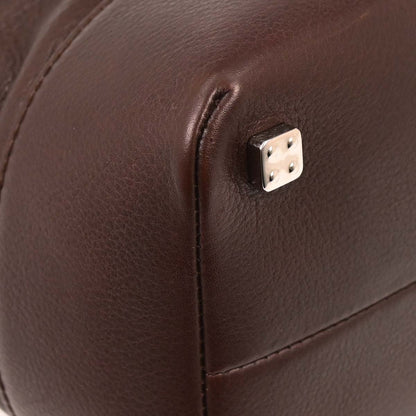 Loewe Brown Fusta 30 Leather Tote Handbag