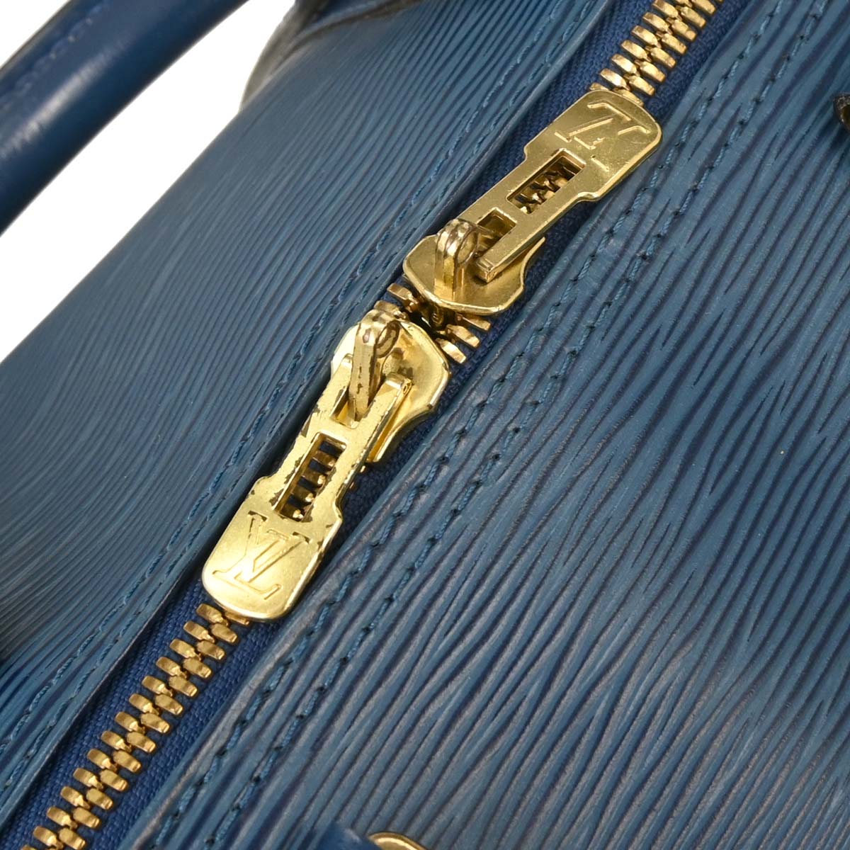 Louis Vuitton 1994 Blue Epi Keepall 50 Travel Handbag M42965