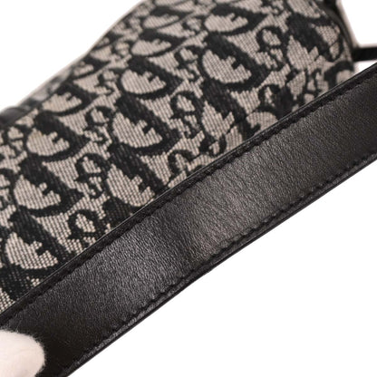 Christian Dior Black Trotter Saddle Handbag