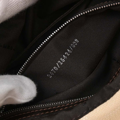 Fendi Beige Zucca Baguette Handbag