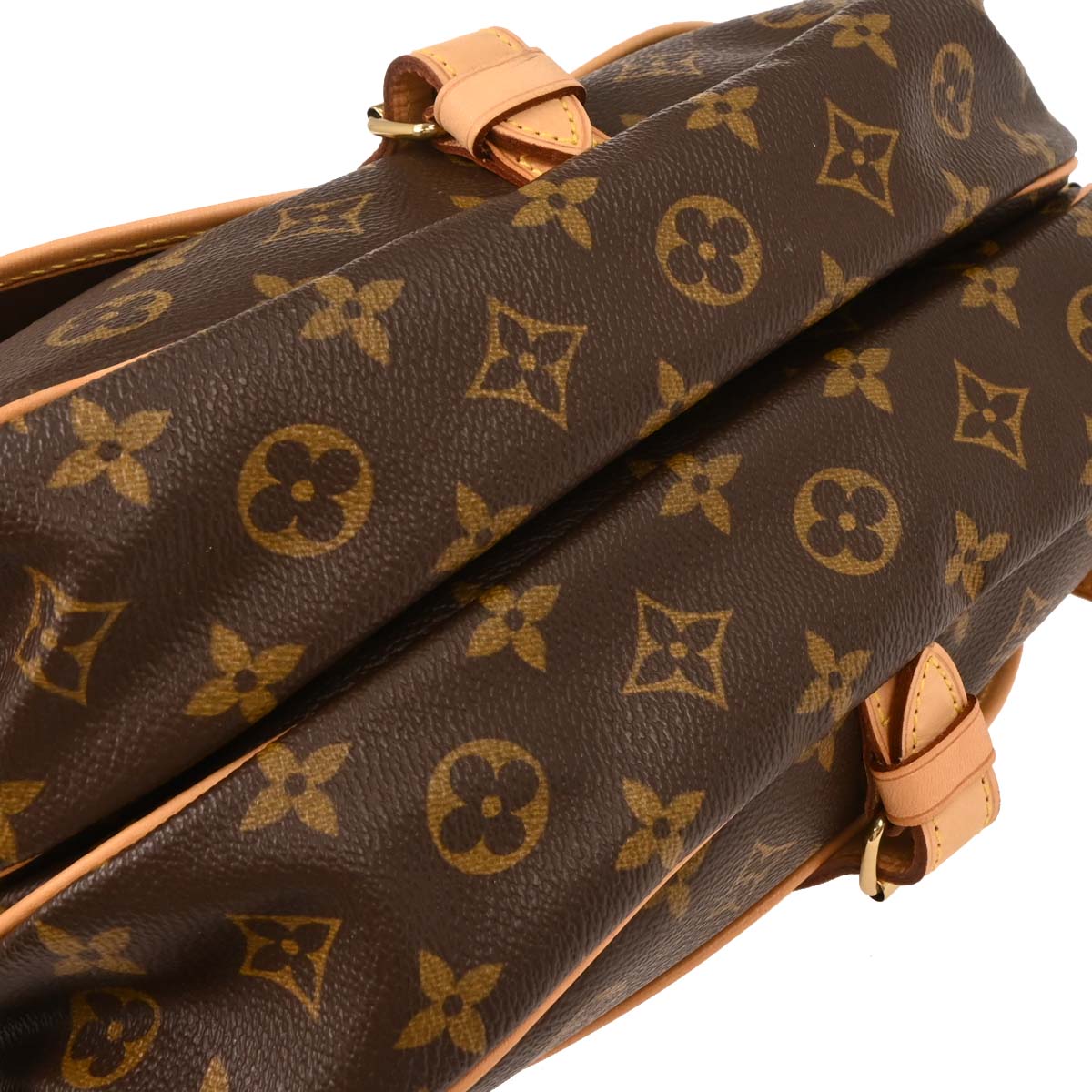 Louis Vuitton 2002 Monogram Saumur 30 Messenger Shoulder Bag M42256