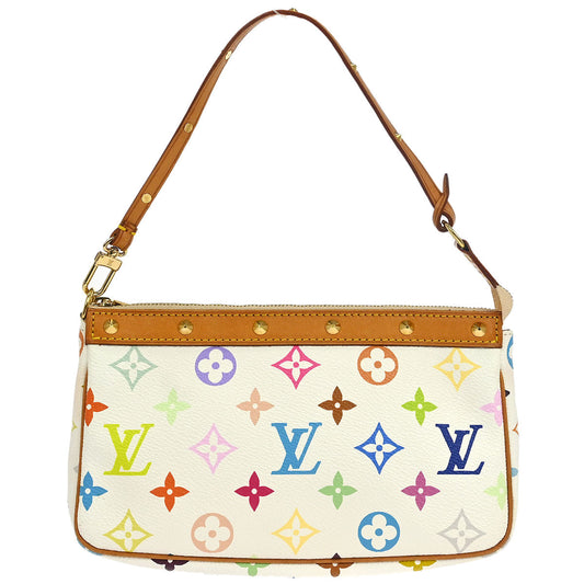 Louis Vuitton 2004 Multicolor Pochette Accessoires Handbag M92649