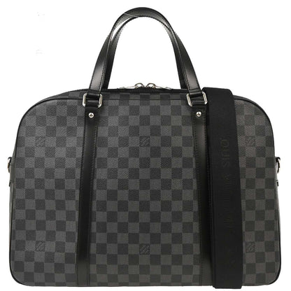 Louis Vuitton 2008 Damier Graphite Yohn 2way Shoulder Briefcase Handbag N48118