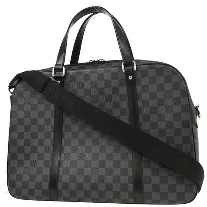 Louis Vuitton 2008 Damier Graphite Yohn 2way Shoulder Briefcase Handbag N48118