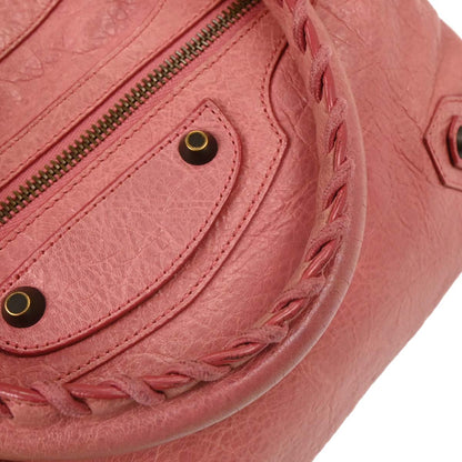 Balenciaga Pink Leather The Town 2way Shoulder Handbag