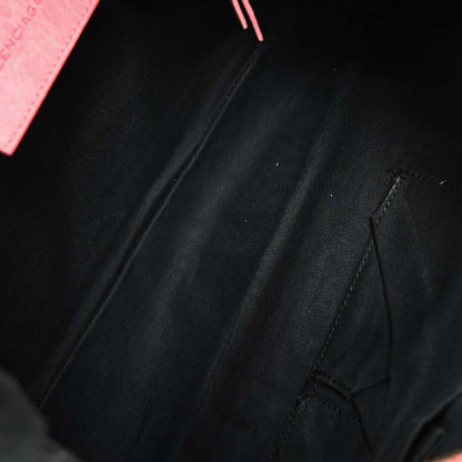 Balenciaga Pink Leather The Town 2way Shoulder Handbag