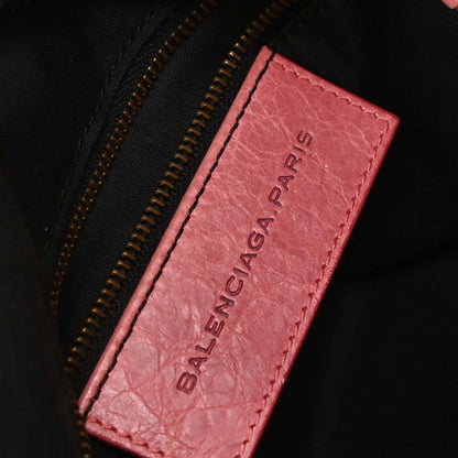 Balenciaga Pink Leather The Town 2way Shoulder Handbag