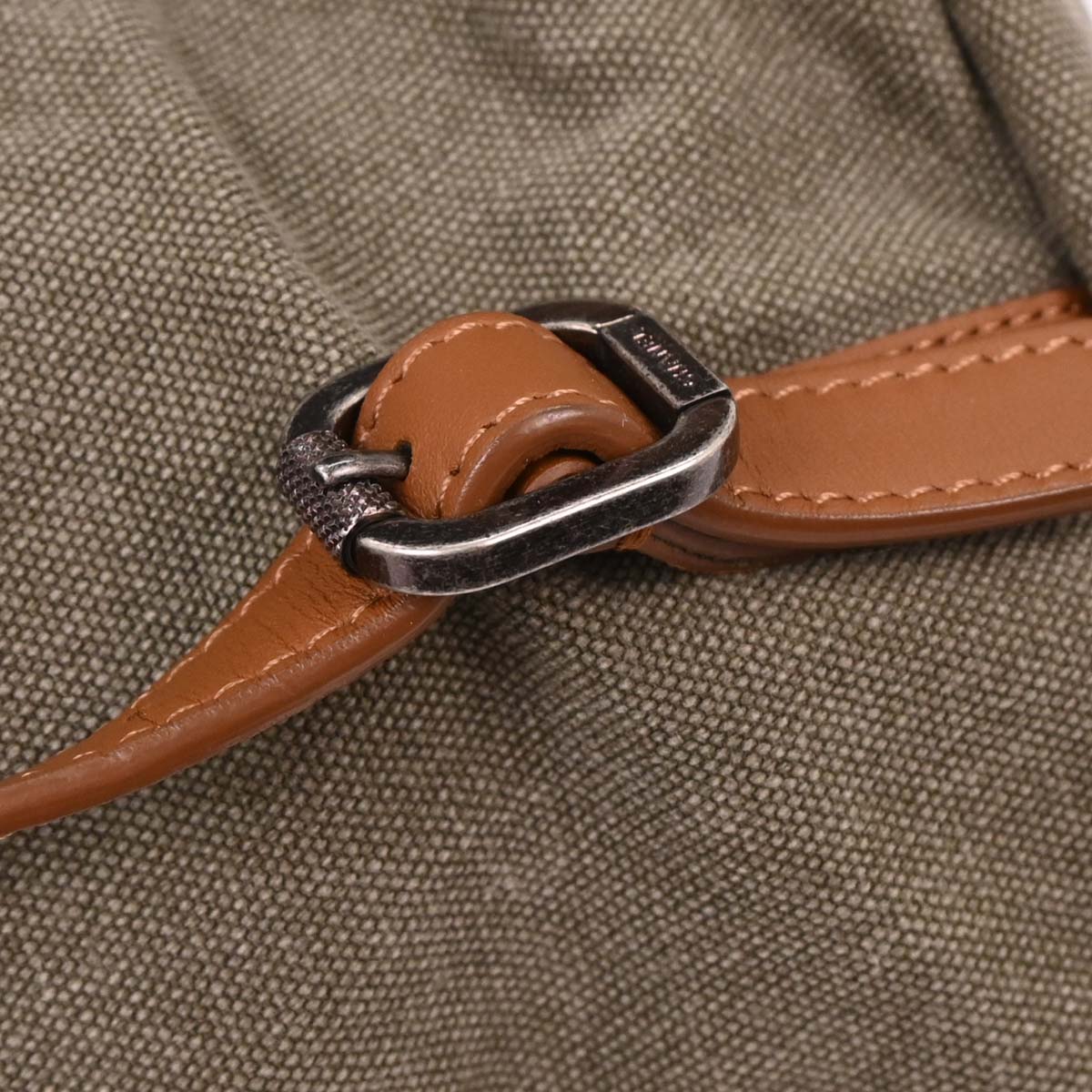 Chanel 2017 Gray Canvas Sequins Paris-Cuba Cubano Trip Backpack