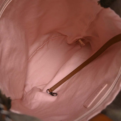 Chanel 2017 Gray Canvas Sequins Paris-Cuba Cubano Trip Backpack