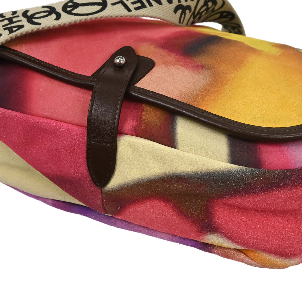 Chanel 2014-2015 Multicolor Flower Power Messenger Bag