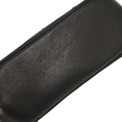 Chanel Black Calfskin Mini Classic Square Flap Bag