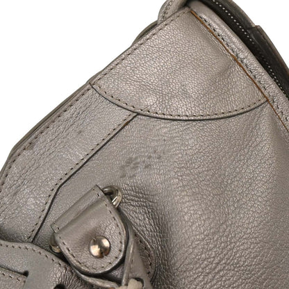 Balenciaga Silver The City Handbag