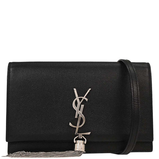 Saint Laurent Black Kate WOC Wallet on Chain Shoulder Bag