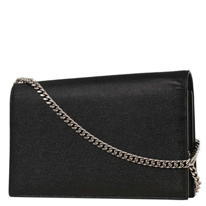 Saint Laurent Black Kate WOC Wallet on Chain Shoulder Bag