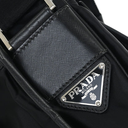 Prada Black Nylon Shoulder Bag