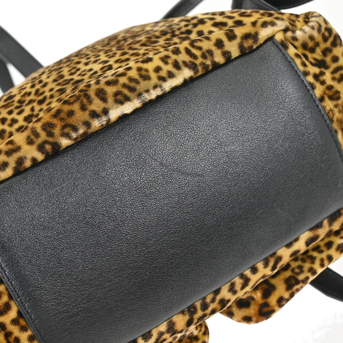 Saint Laurent 2016 Brown Velvet Backpack