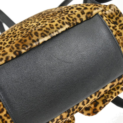 Saint Laurent 2016 Brown Velvet Backpack