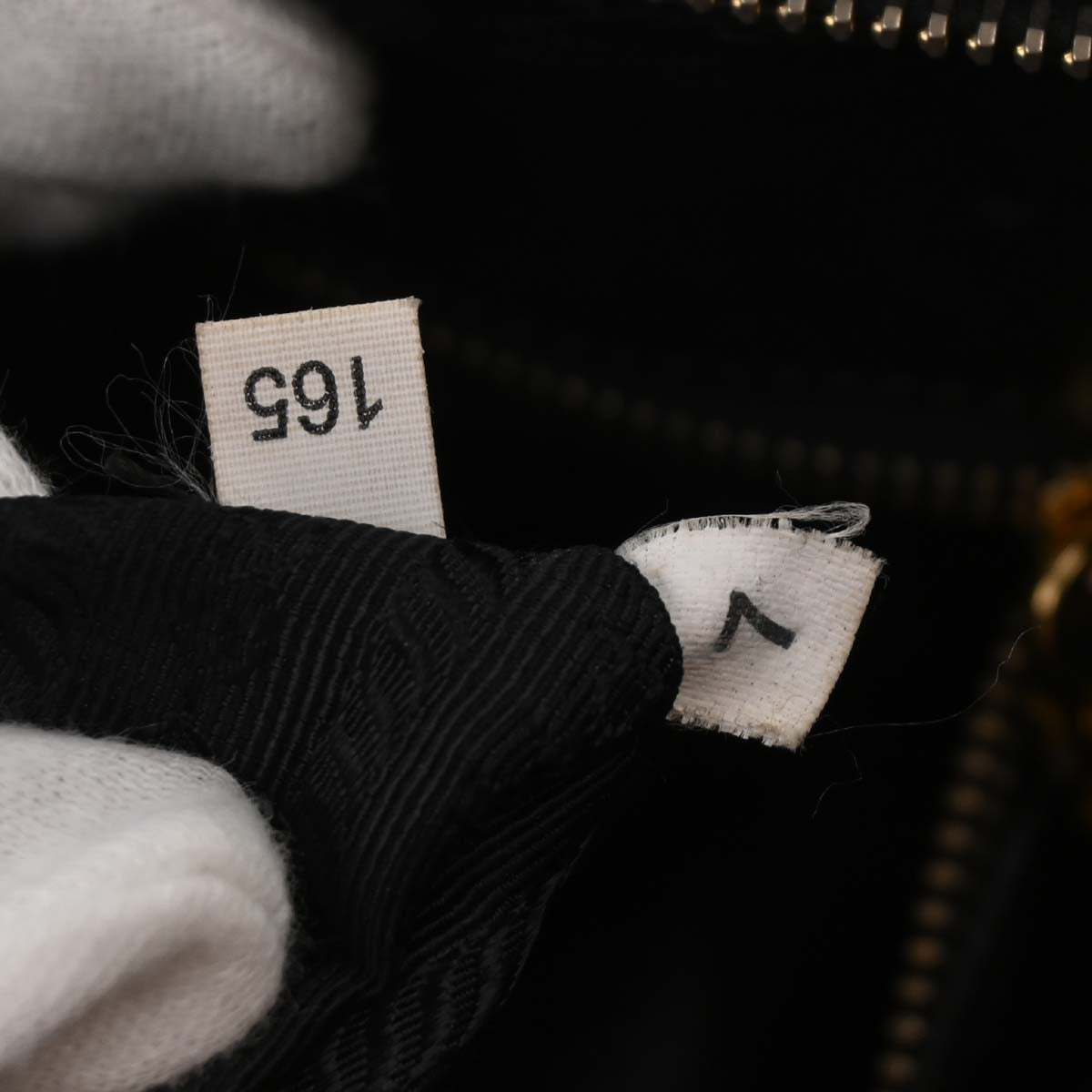 Prada Black Lambskin Handbag