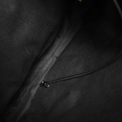 Chanel 2010-2011 Black Calfskin Tweed Mademoiselle Lock Shoulder Bag