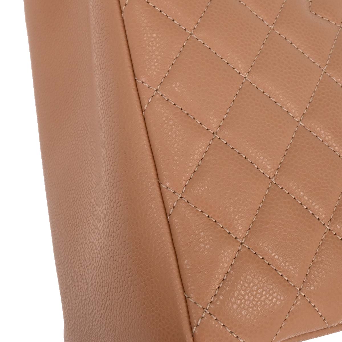 Chanel 2012-2013 Pink Beige Caviar Grand Shopping Tote GST Chain Handbag