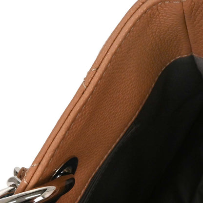 Chanel 2012-2013 Pink Beige Caviar Grand Shopping Tote GST Chain Handbag