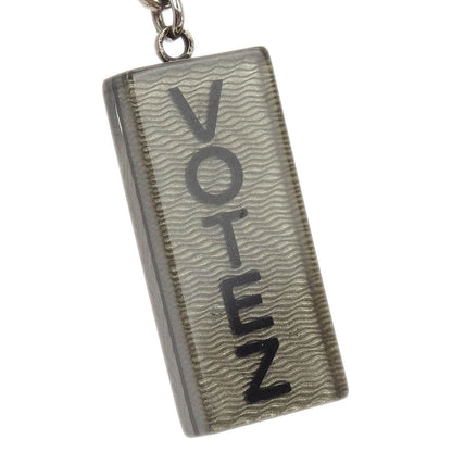 Chanel Dangle Piercing Earrings Silver 15S