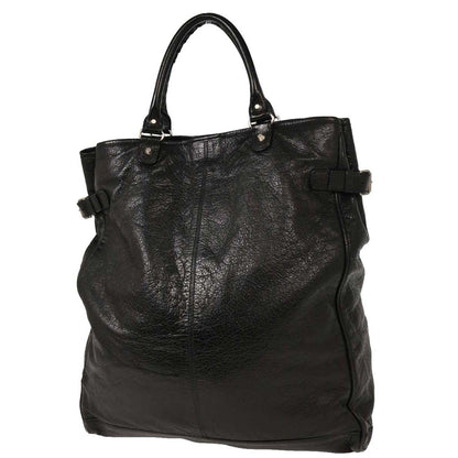 Balenciaga Black Hexagon Handbag