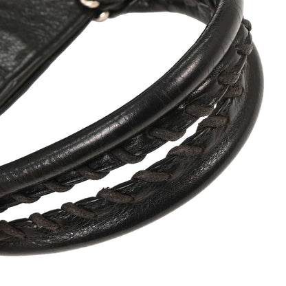Balenciaga Black Hexagon Handbag