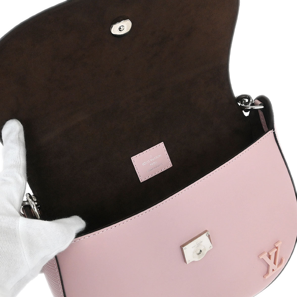 Louis Vuitton Pink Epi Luna 2way Shoulder Handbag M42676