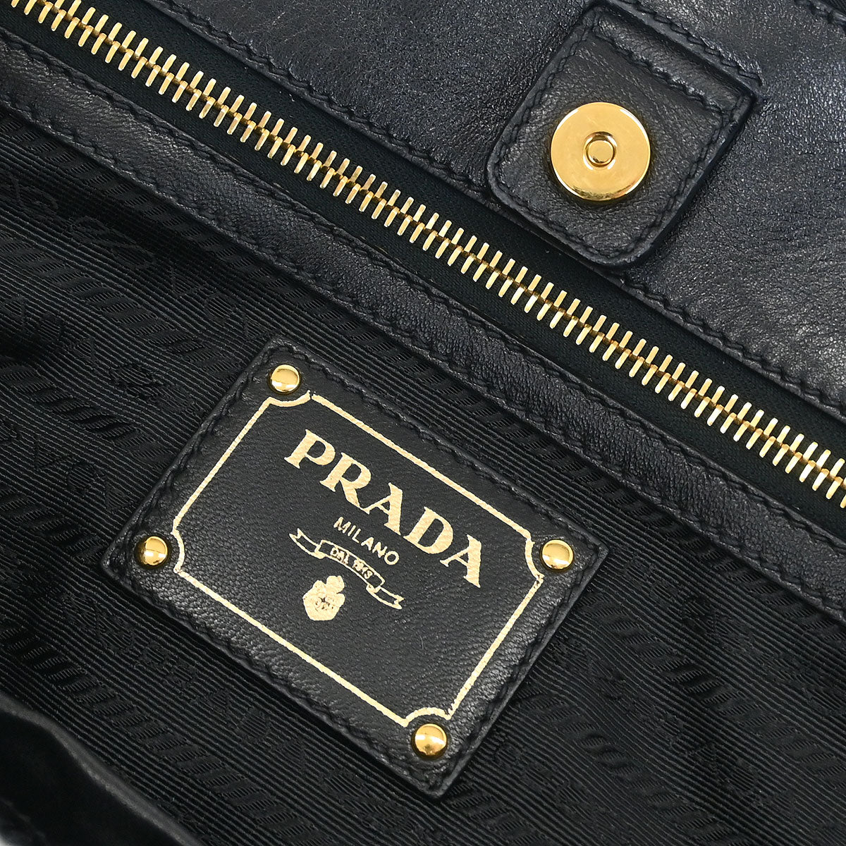 Prada Black Nylon 2way Shoulder Tote Handbag – AMORE Vintage Tokyo
