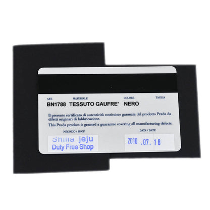 Prada Black Nylon 2way Shoulder Tote Handbag