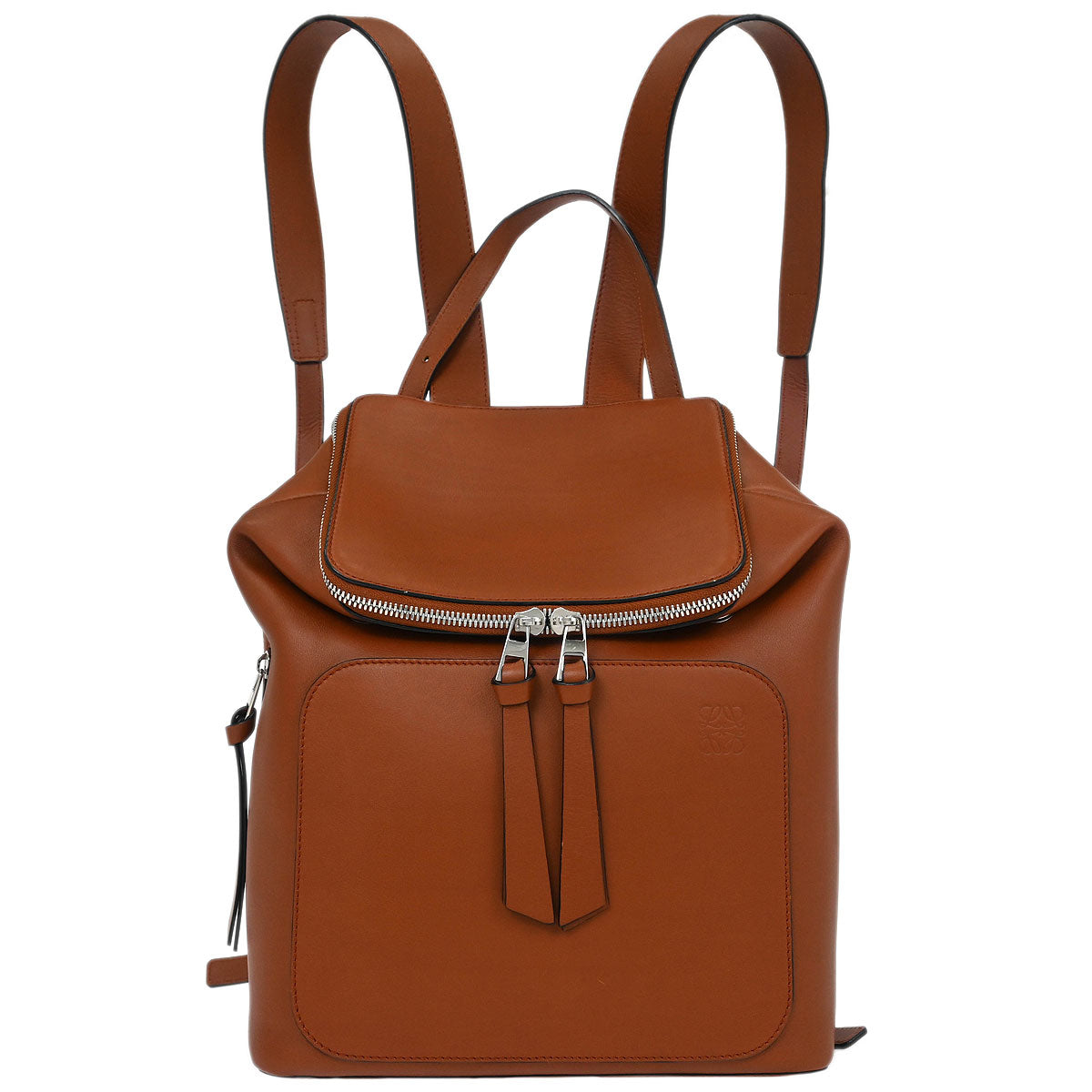 Loewe Brown Leather Goya Backpack