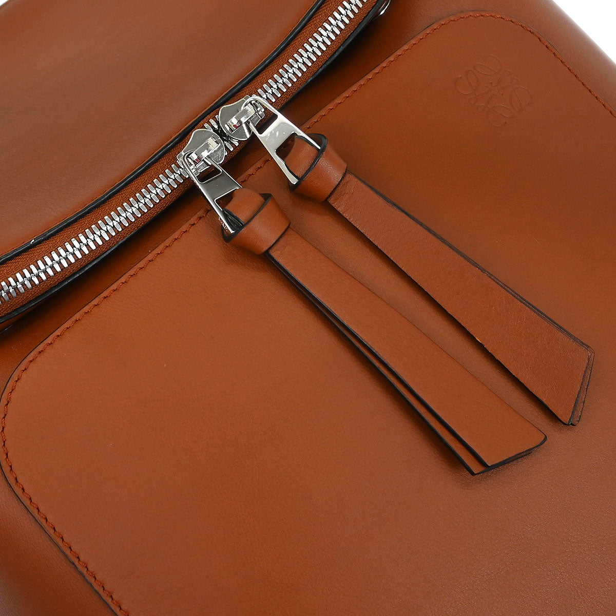 Loewe Brown Leather Goya Backpack