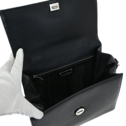 Salvatore Ferragamo Black Vara 2way Shoulder Handbag