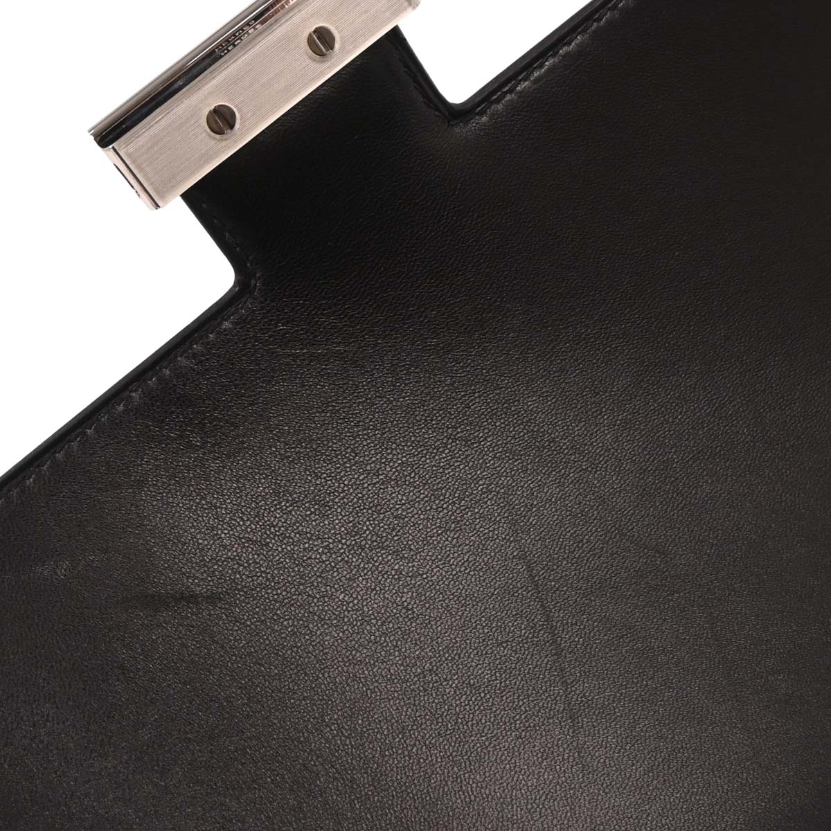 Hermes * Black Box Calf Lizard Constance 23 Shoulder Bag