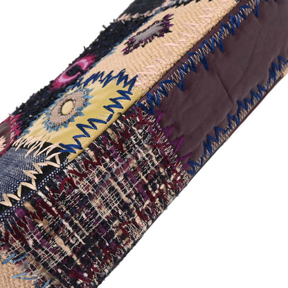 Chanel 2012 Multicolor Patchwork Single Flap Shoulder Bag